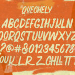 Quechely Font Poster 8