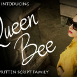 Queen Bee Font Poster 1