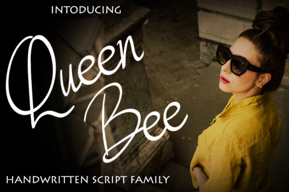Queen Bee Font Poster 1
