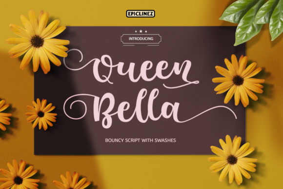 Queen Bella Font Poster 1