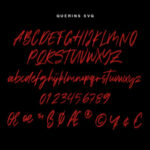 Querins Font Poster 7