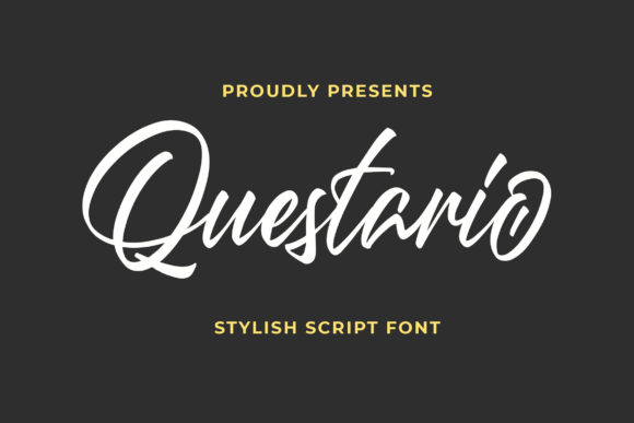 Questario Font Poster 1