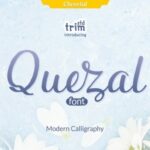 Quezal Font Poster 1