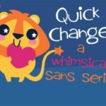 Quick Change Font Poster 1