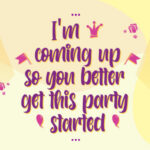 Quick Party Font Poster 4