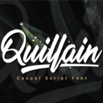 Quillain Font Poster 1