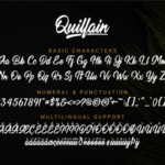 Quillain Font Poster 2