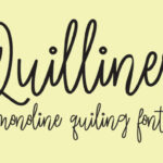 Quillines Font Poster 1