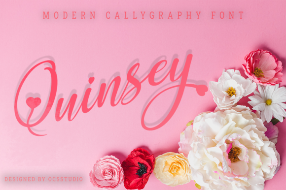 Quinsey Font Poster 1