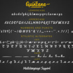 Quintana Font Poster 7