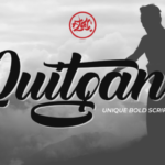 Quitgan Font Poster 1