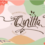 Quritta Font Poster 1