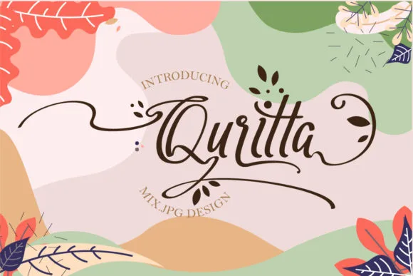 Quritta Font Quritta Font Poster 1