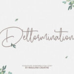Qurtsign Font Poster 2