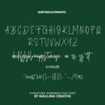 Qurtsign Font Poster 10
