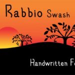 Rabbio Swash Font Poster 1