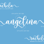 Rachela Font Poster 4