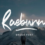 Raeburn Font Poster 1