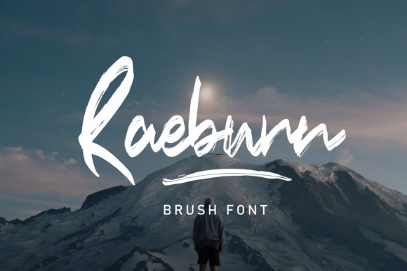 Raeburn Font Poster 1