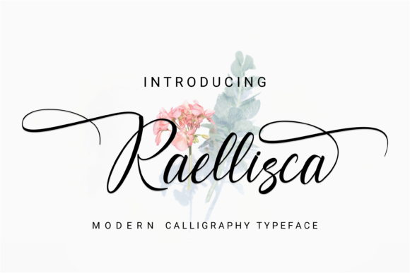 Raellisca Font Poster 1