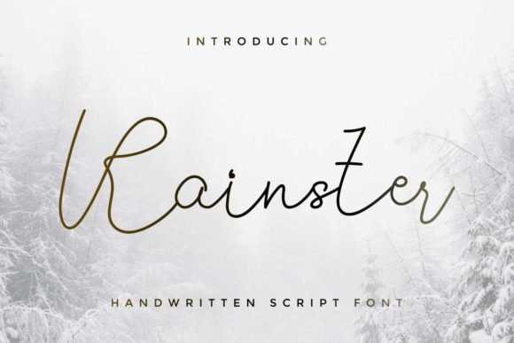 Rainster Font