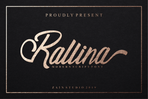 Rallina Font Poster 1