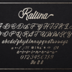Rallina Font Poster 7