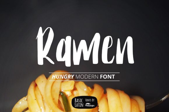 Ramen Font