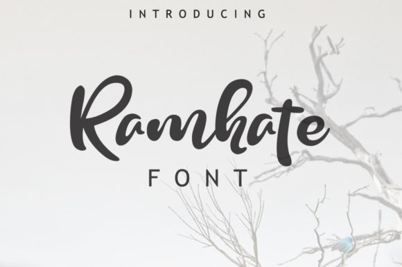 Ramhate Font Poster 1