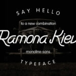 Ramona Kiev Font Poster 1