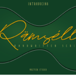 Ramsella Font Poster 1