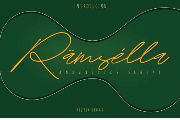 Ramsella Font Poster 1