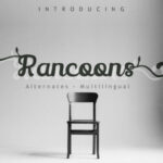 Rancoons Font Poster 1