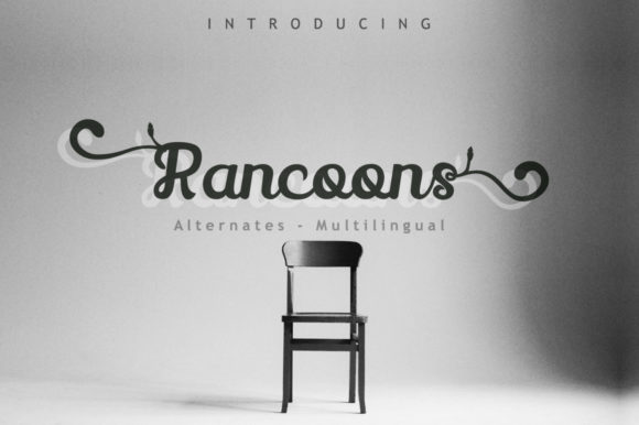 Rancoons Font Poster 1