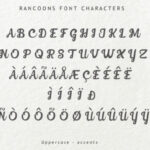 Rancoons Font Poster 4