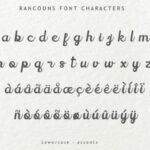 Rancoons Font Poster 5