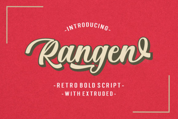 Rangen Font Poster 1