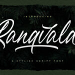 Rangvald Font Poster 1