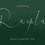 Raqila Font Poster 1