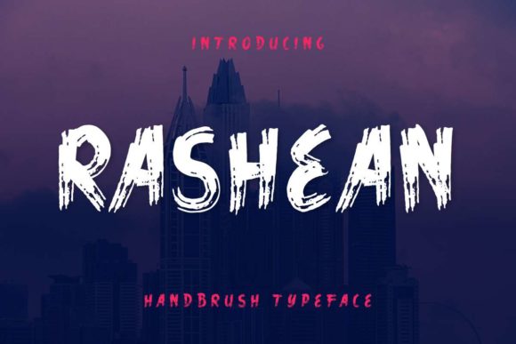 Rashean Font Poster 1