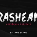 Rashean Font Poster 2