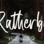 Ratherbe Font Poster 1