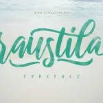 Raustila Font Poster 1