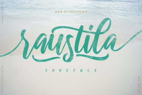 Raustila Font Poster 1