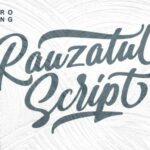 Rauzatul Font Poster 1