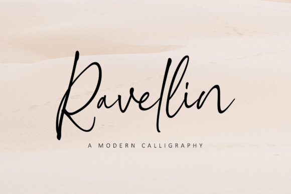 Ravellin Font Poster 1