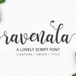 Ravenala Font Poster 1