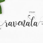 Ravenala Font Poster 2