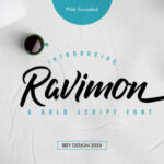 Ravimon Font Poster 1