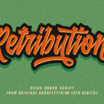 Raydric Script + Shadow Outline Font Poster 4